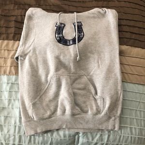 Grey horseshoe sweatshirt